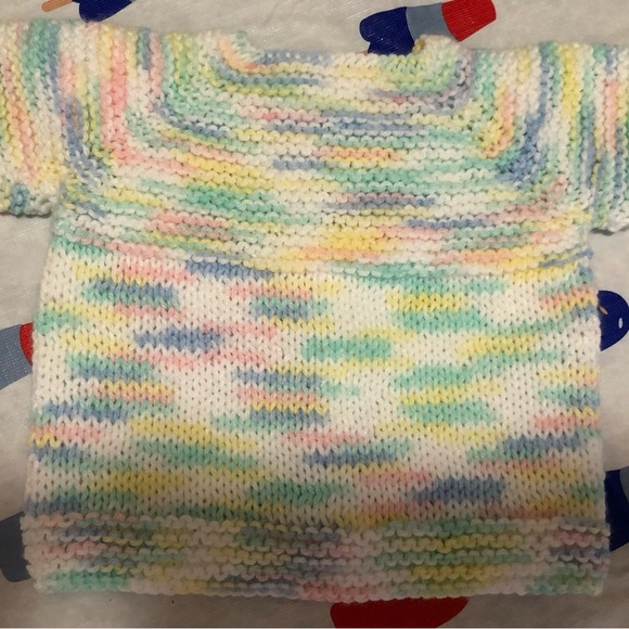 Hand knit 2 piece sweater set - Picture 7 of 10